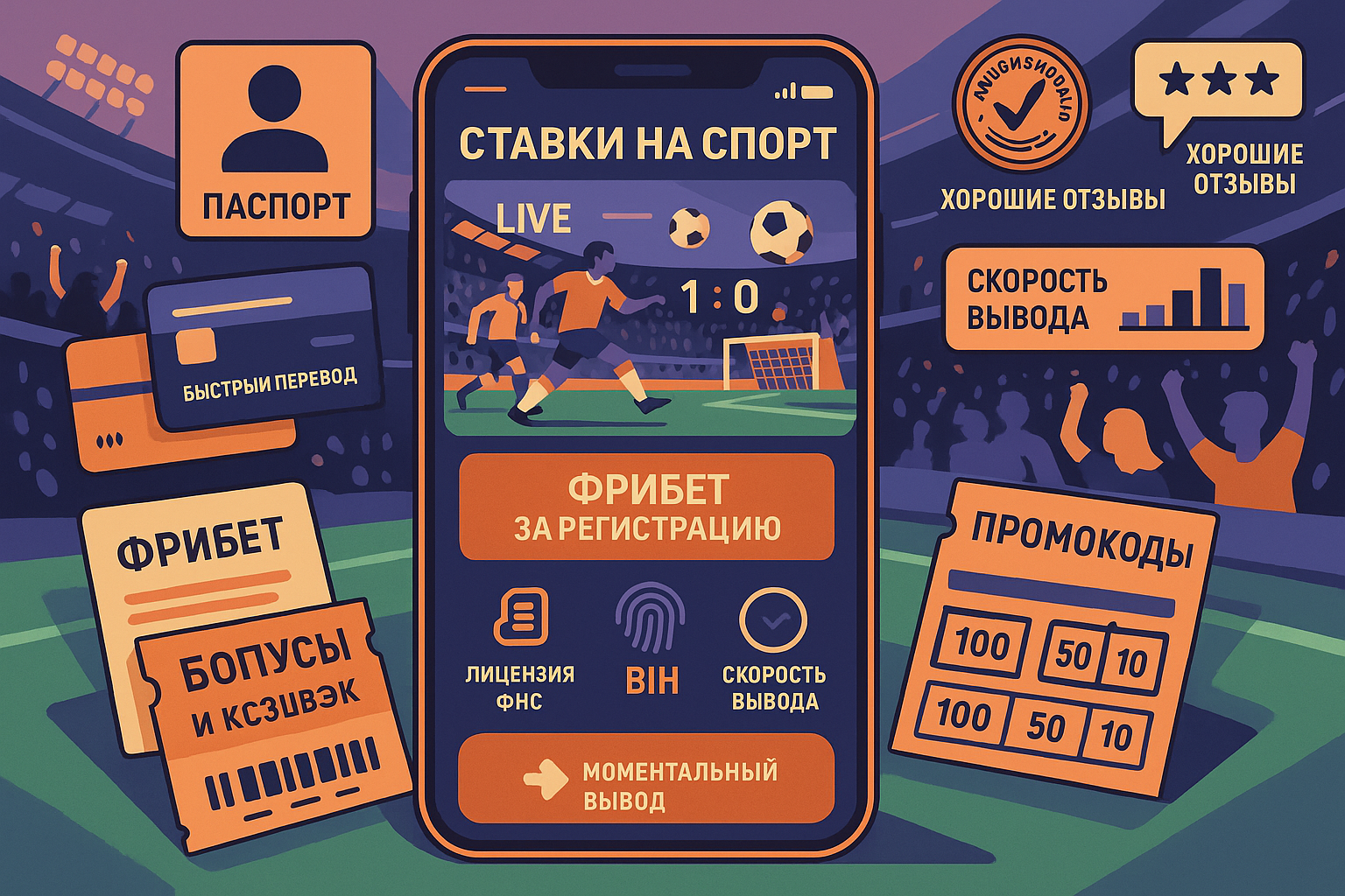 Букмекерские конторы ставки на спорт - удобство и детали