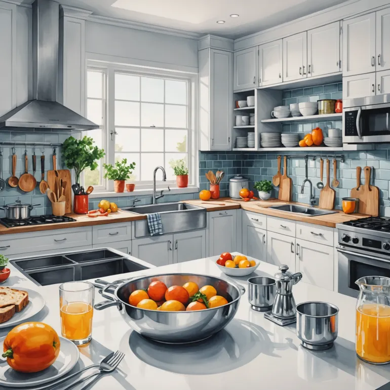 Идеальная организация кухни: как мерные стаканчики и пластиковые стаканчики меняют правила игры