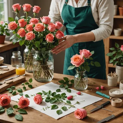 Сад как источник вдохновения и умиротворения: как черенковать розы из букета