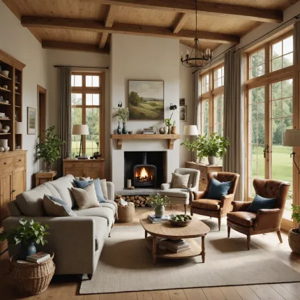 Дачный домик внутри: особенности, виды и применение